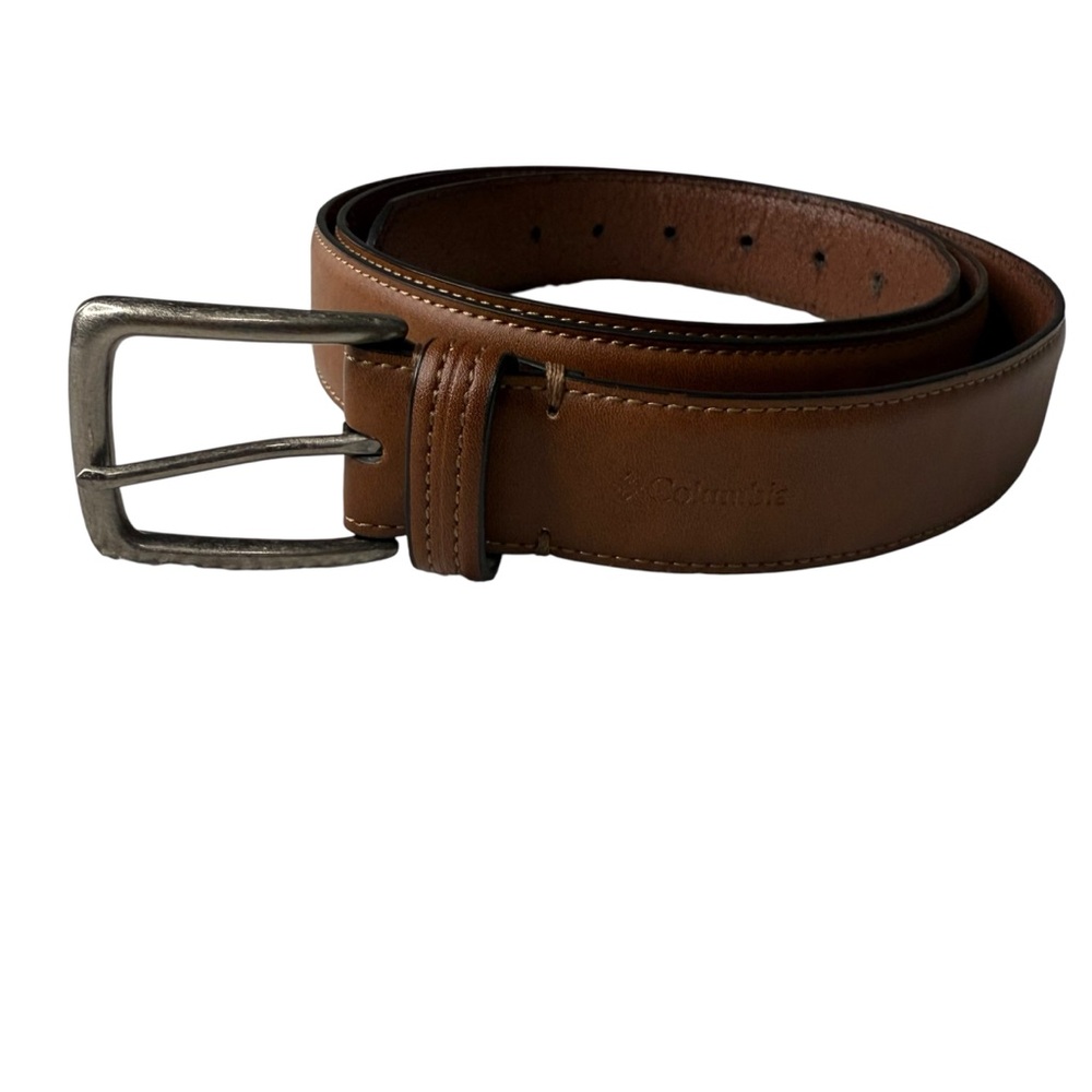 Columbia Brown‎ Leather Belt for Men Size 50
